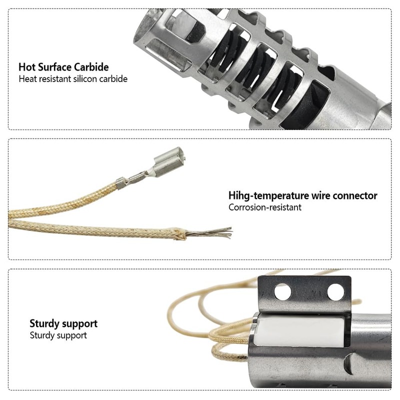 GE Hotpoint Kenmore Oven Igniter WB2X9154 300259 WB00X6640 120V 3.5"