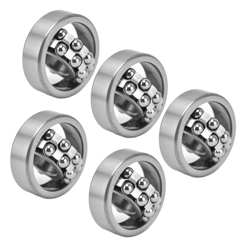 10Pcs Self Aligning Ball Bearings Double Row Radial Balls Bearing