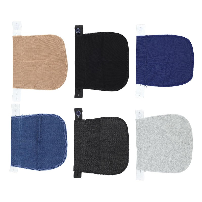 6 Uds Extensor de Pantalones de Maternidad, Tela de Nylon