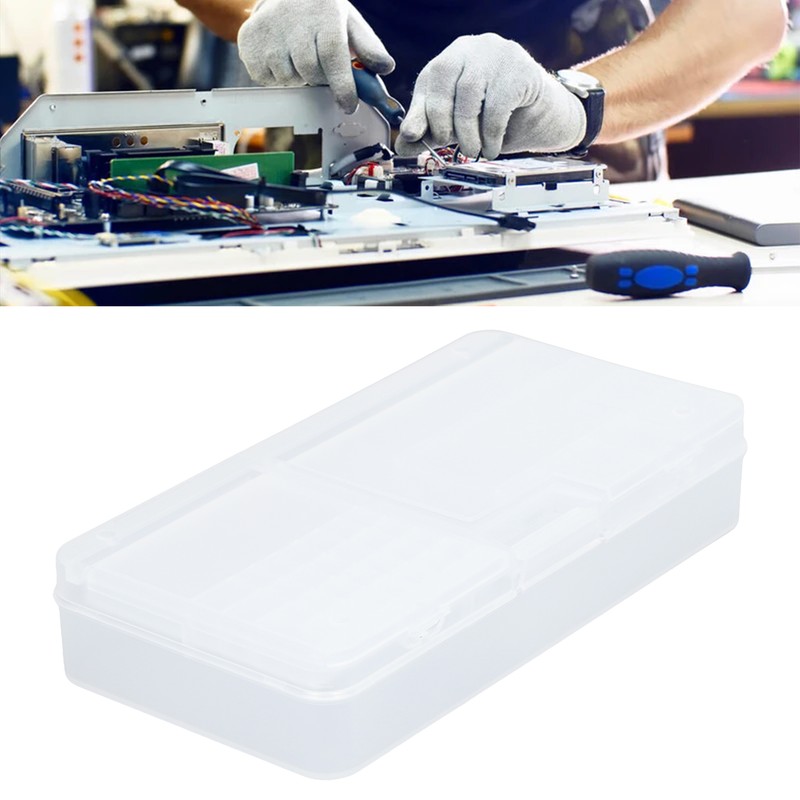 3PCS Repair Parts Storage Boxes Motherboard Screw Hardware Parts Organizer