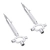 Belvanr Pack of 2 Universal Construction Keys, Architect Key, Zinc
