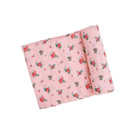 Angel Dear New Bamboo Muslin Swaddle Blanket (Mini Rose)