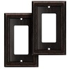 Henne Bery Sunken Pearls Heavy Duty Decorative Wall Plate Switch