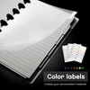 15 Sheets Junior Poly Tab Dividers for Discbound Notebooks Disc