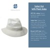 Dorfman Hat Co. Men's Garment Washed Twill Safari Hat with