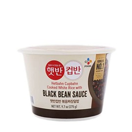 CJ Cupbahn Rice with Black Bean Sauce (Jjajangbap) - 275G (Pack of 6)