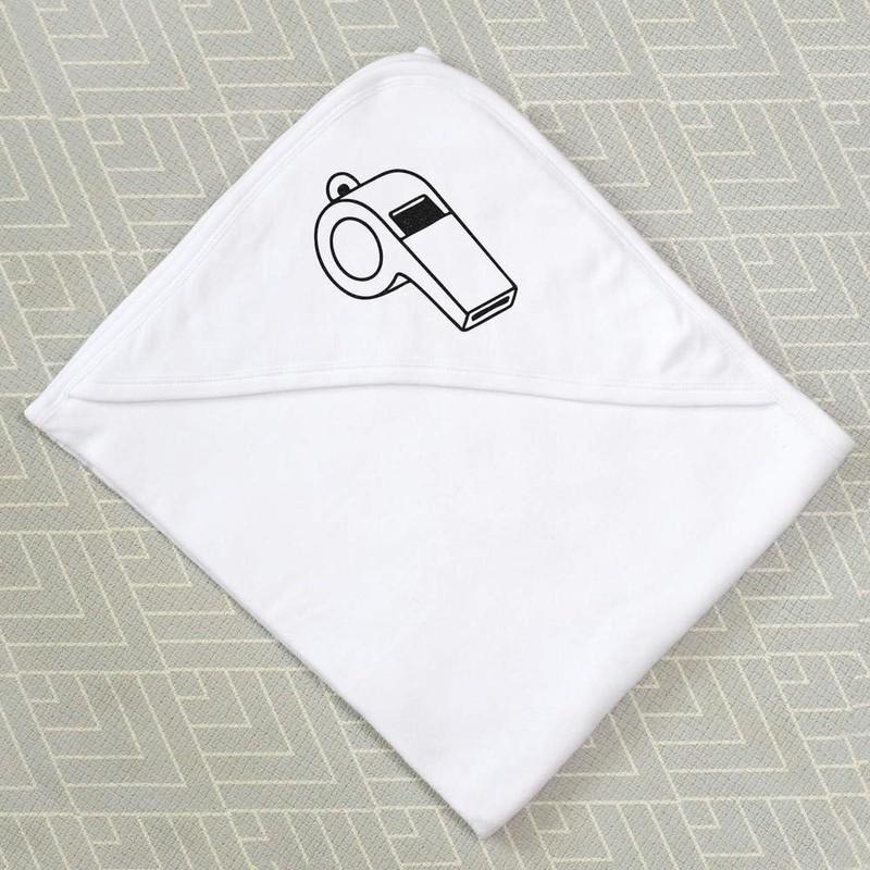 Azeeda 'Whistle' Baby Hooded Towel (HT00035084)