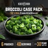 Ready Hour Broccoli Case Pack (48 Servings), Freeze-Dried, Bulk Emergency