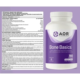 AOR - Bone Basics 271mg, 360 Capsules - Caltrate Bone Health Supplement - Cartilage Repair Supplements - Calcium Supplement - Bone and Joint Health Supplement for Men and Women - Bone Growth Supplements