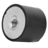 Anti-Vibration Rubber Bearings, Pack of 4 Internal Thread Rubber Bearings,