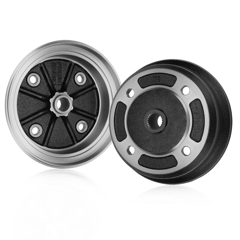 JAVIK 2 Pcs Front Left & Right Wheel Brake Drum