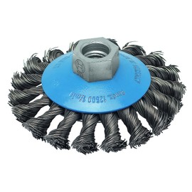 Bosch 2609256511 M14 100mm Tapered Brush Knotted Wire