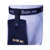 SUNLINE TO-105 Fishing Towel, Black x Red