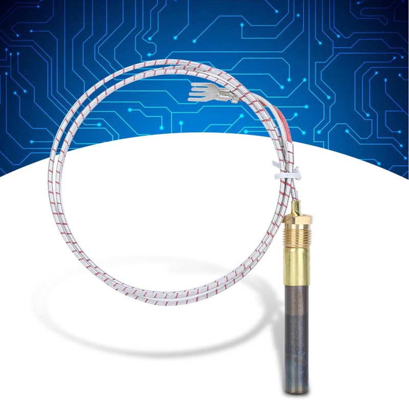 Moofey 36 Thermopile, Gas Fireplace Thermocouple, Fireplace Accessories for Fire