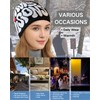 yolrdiw Women Beanie Y2k Letter Graphic Soft Warm Knitted Hats