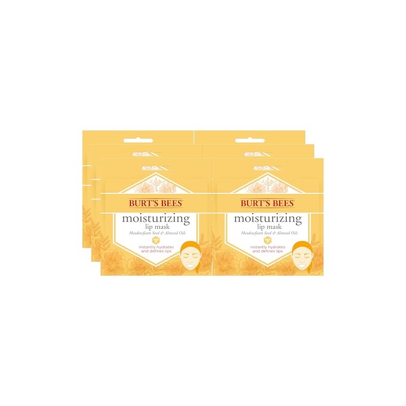Burt's Bees Máscara labial hidratante 100% natural, cuidado de labios