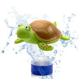 Chlorine Floater Large Capacity Pool Floating Dispenser Turtle Floating Pool Chlorine Dispenser