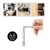 YFFSFDC Hex Wrench Bit Set, 0.25 inch (6.35 mm) Shank,