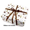 Hedgehog Wrapping Paper Woodland Gift Wrap - Folded Flat 30