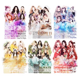 AuriicLeaf Girl Life PET Stickers Set, 180 PCS Aesthetic Ephemera for Scrapbooking, Junk Journaling, Crafting, DIY Projects, Diaries, and Art Supplies