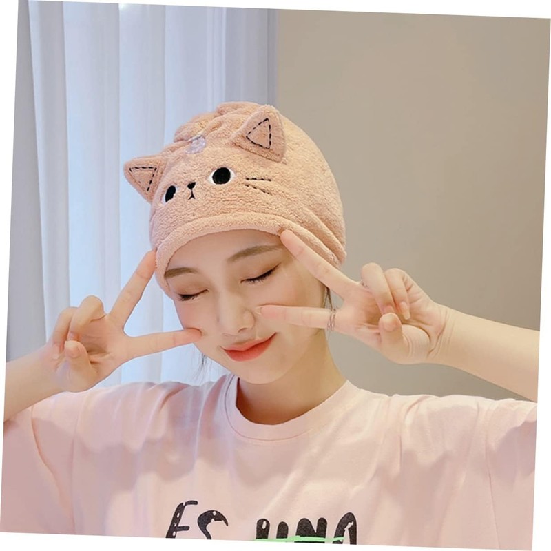 Gorro para Secar el Cabello para Niñas, Toalla de Secado