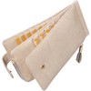 JEEBURYEE Card Case, Men's, Women's, Long Wallet, Thin, Magnetic, Large