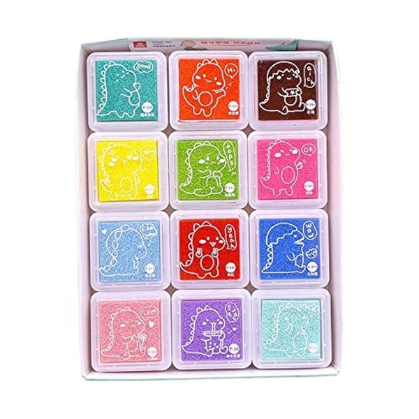 TX Ink Pad Set for Children Paper Craft Fabric Fingerprint