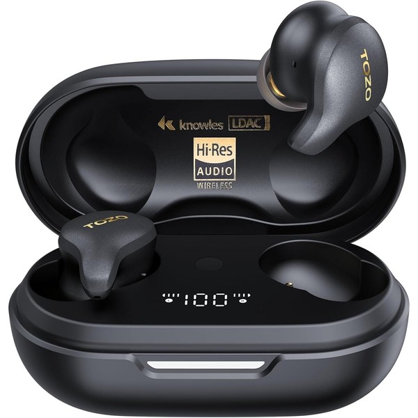 TOZO Golden X1 Wireless Earbuds Balanced Armature Driver and Hybrid