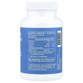 BodyBio, Sodium Butyrate, 100 Capsules / BodyBio (바디바이오), 소듐 낙산염, 캡슐 100정