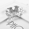 GFM® Scottish Thistle, Celtic, Irish Symbols Brooches or Pins (BRCH-SCOT-D-720)