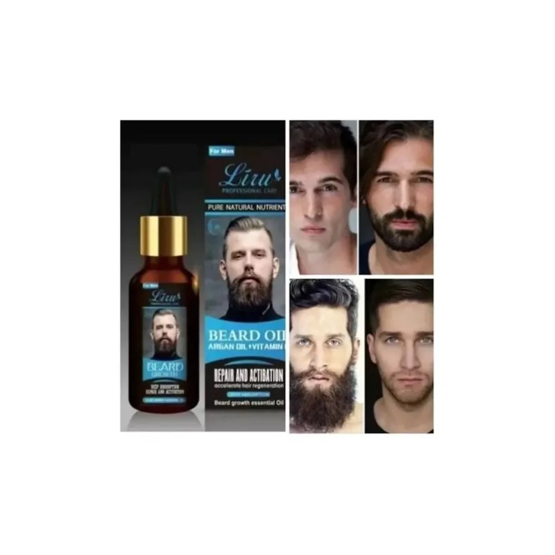 Serum Crecimiento Rápido Engrosamiento Barba Bigote