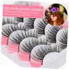 Healeved 5 Pairs Natural False Eye Lashes Lash Extensions for