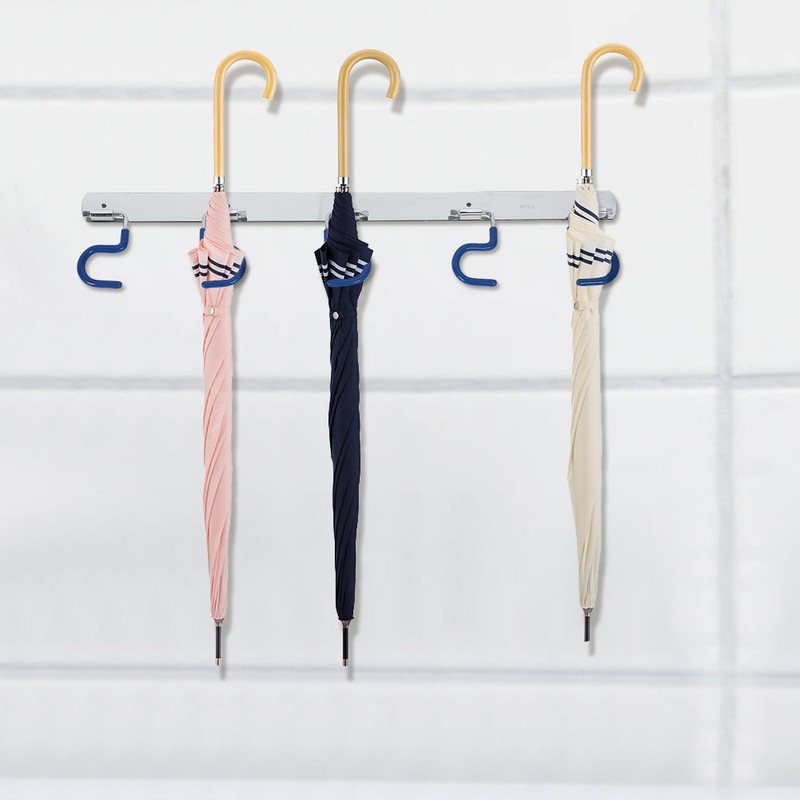 Hooks Stainless Steel Coat Hat Holder Clothes Rack Hook Wall