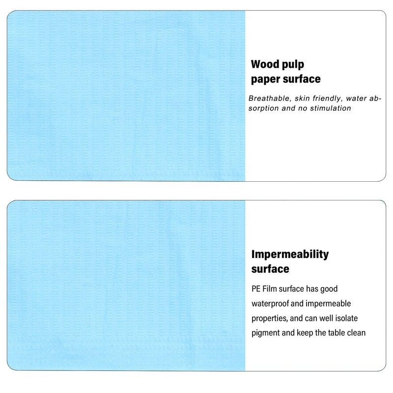 Pack of 50 Disposable Nail Art Desk Mat Placemats Waterproof
