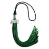 Endea Graduation Mixed Double Color Tassel with Silver Date Drop