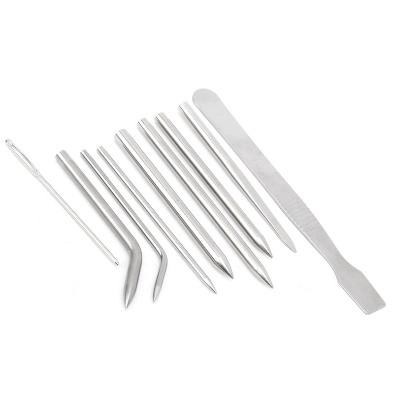 Umbrella Rope Needle Knitting Set Stainless Steel Stitching Lacing Bracelet