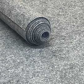 Acrylic Felt Fabric Heather Grey 5 Yards- 72" Wide by 180" Long Craft Felt