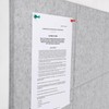 Cork Board Alternative 90 x 60 cm Notice Pin Board