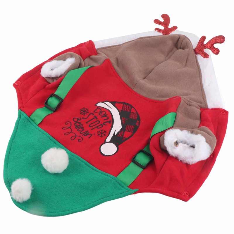 Pet Christmas Costume Autumn and Winter Seasons Cute Deer Costumes