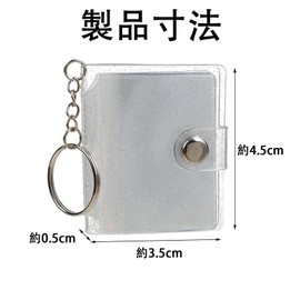 Mini Photo Album, Portable, Includes 3 Pieces, Pink + Blue + White (3 Pieces, Pink, Cyan)