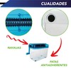 CHIC FANTASY Hand Shredder, TRITURADOR DE Papel Manual Color Azul