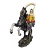 Imagen De Resina Santa Muerte Caballo 7 Potencias