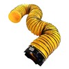 MOUNTO 25FT PVC Flexible Duct Hosing for Exhaust Fan (8inch
