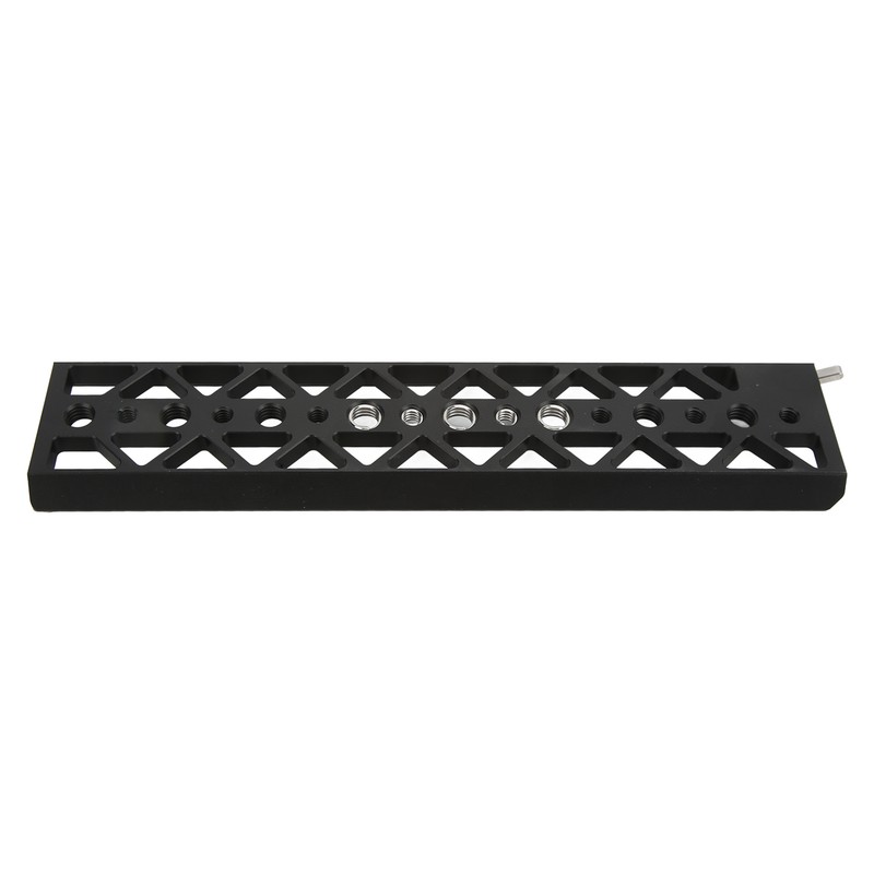 Camera Safety Dovetail Plate with 3/8 1/4 Inch Screw Hole