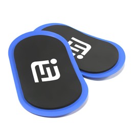 Metaball - Discos deslizantes azules para el núcleo de uso suave en la alfombra, equipo deslizante de ejercicio para piso, deslizadores de núcleo compacto para gimnasio en casa, equipo de fitness y accesorios de entrenamiento de cuerpo completo