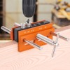 Tiardey Pocket Hole Jig Dowel Jig Clamping Range 10-60mm Drill