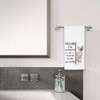 EXUQO Funny Bathroom Hand Towels Dishcloths for Cat Mom Dad