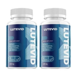 Lutevid Vision Supplement Advanced Formula Healthy Vision (120 Capsules) 2-Pack