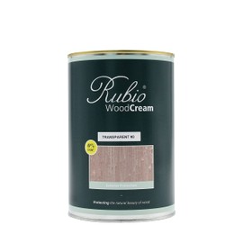 Rubio Monocoat WoodCream 200 ft² - Transparent #0 | Wax-Based & Water-Repellent Wood Cream for Vertical Exterior Surfaces | 1 L
