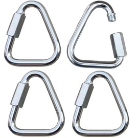 Triangle Quick Links Stainless Steel 4 Pieces 4 x 5 cm